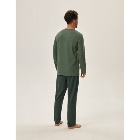 Piżama Hale 41917-70X Zielona Zielony, XXL