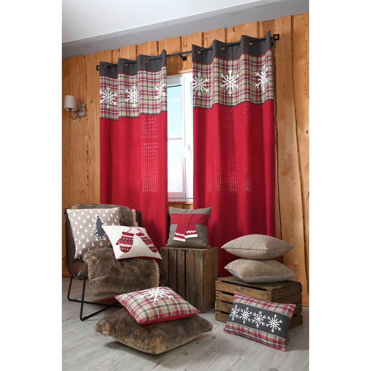 Poduszka dekoracyjna MEGEVE, 100% bawełny, 40 x 40cm