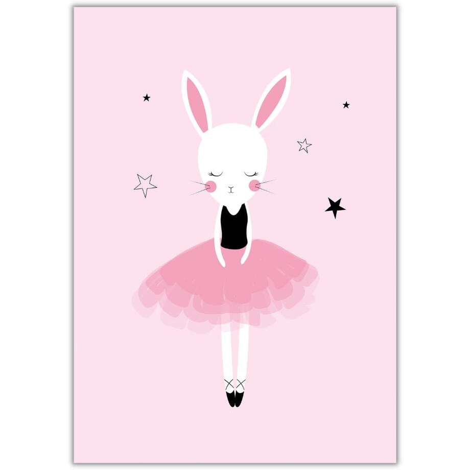 plakat cute ballerina 3 50x70 cm