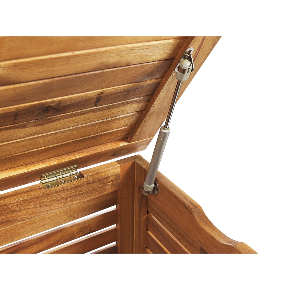 Skrzynia ogrodowa 130 x 64 cm jasne drewno RIVIERA