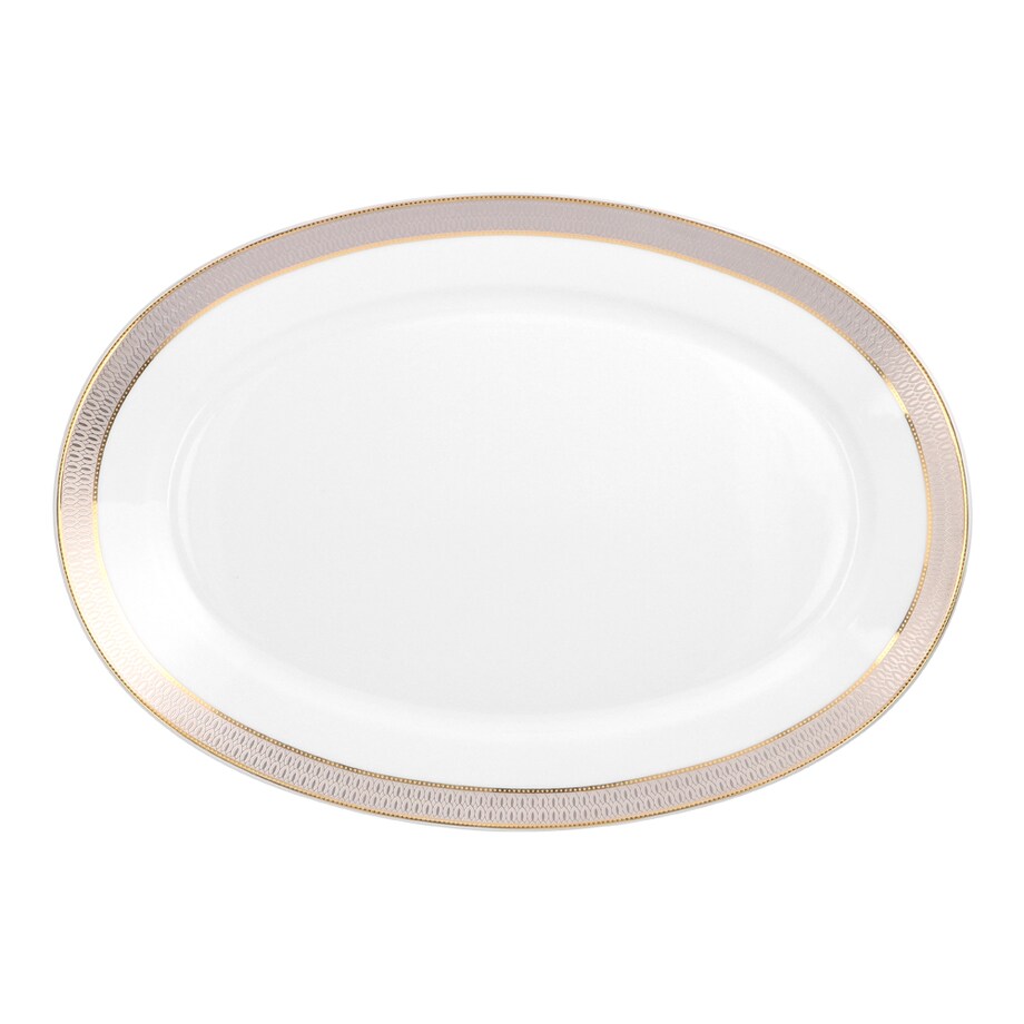 Serwis obiadowy dla 6 osób 25 el. Astra Złota Sepia G672