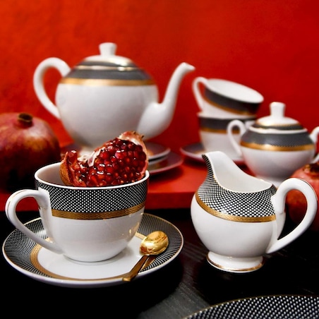 VILLA ITALIA Filiżanka do kawy herbaty 300 ml porcelanowa ROYAL LADY