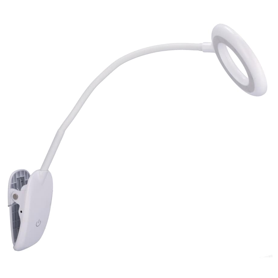 Bezprzewodowa Lampka Led Do Czytania Na Klips Nocna Biurko Pracy