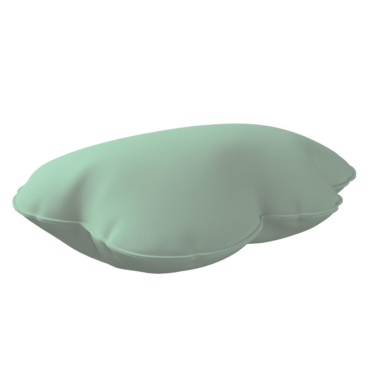 Poduszka Soft Cloud, zieleń eukaliptusa, 55x15x35cm, Happiness