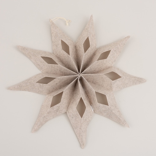 Ozdoba świąteczna Nivalis I beige 50 cm boże narodzenie, święta, świąteczne, beżowy, 50x5 cm