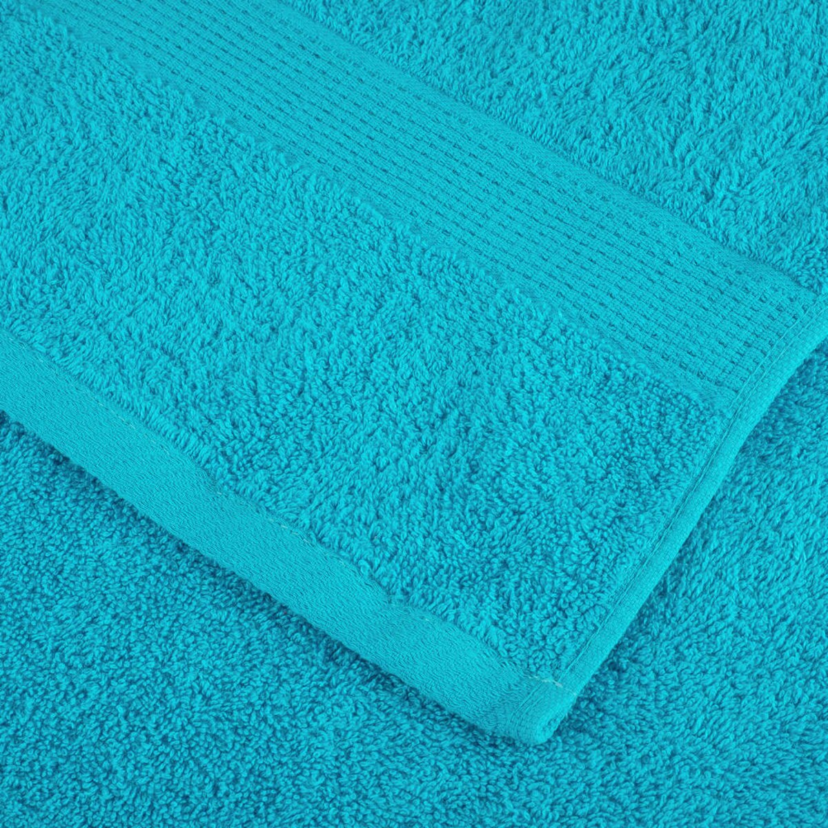 vidaXL Ręczniki premium SOLUND 4 szt., turkusowe, 50x100 cm, 600 g/cm²