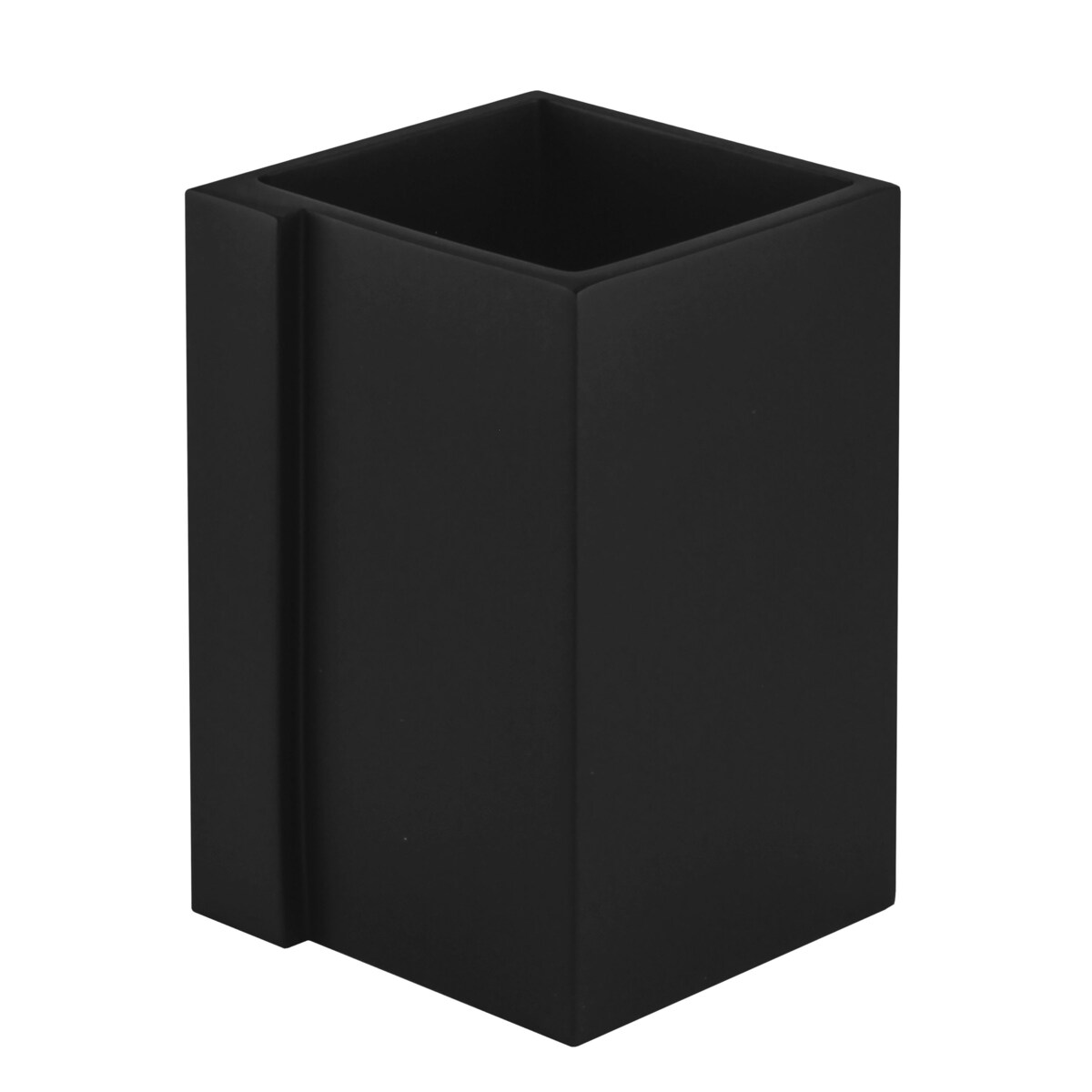 Kleine Wolke Gerry Kubek łazienkowy polyresin czarny matowy