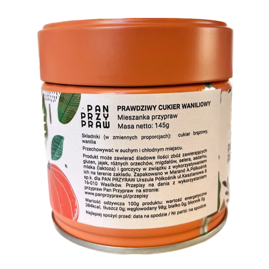Prawdziwy cukier waniliowy
