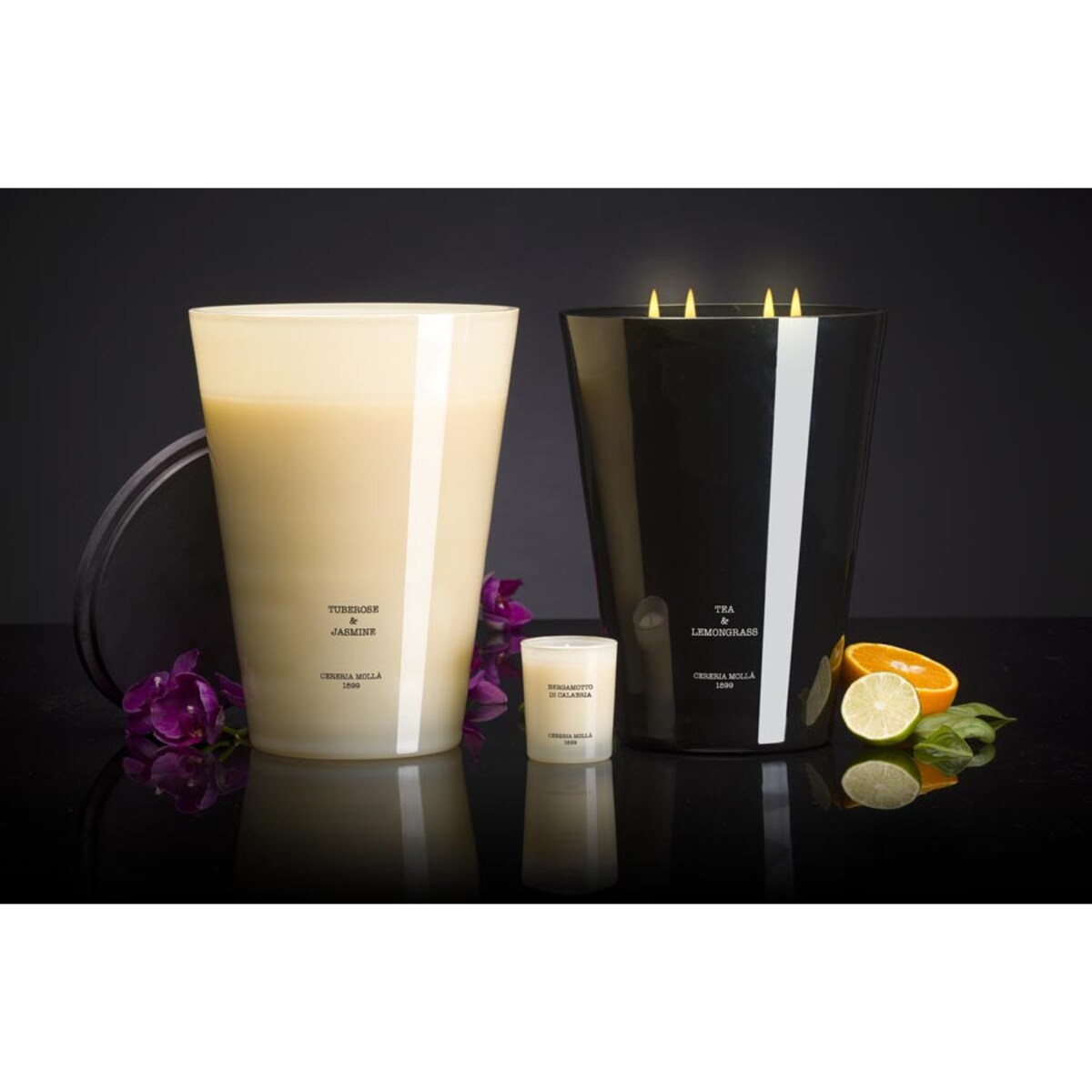 Świeca zapachowa Tea & Lemongrass, 3.5 kg, Cereria Molla