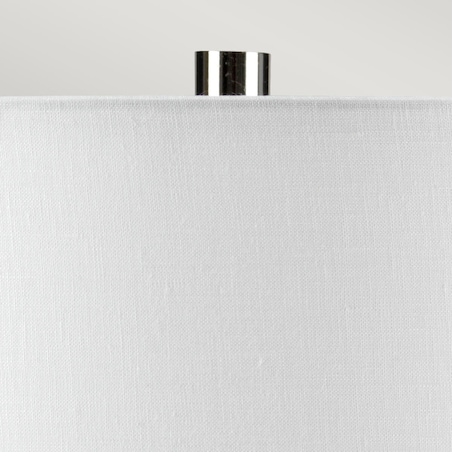 Nocna lampka Laguna LAGUNA-TL-SM Elstead z abażurem grafitowa turkusowa