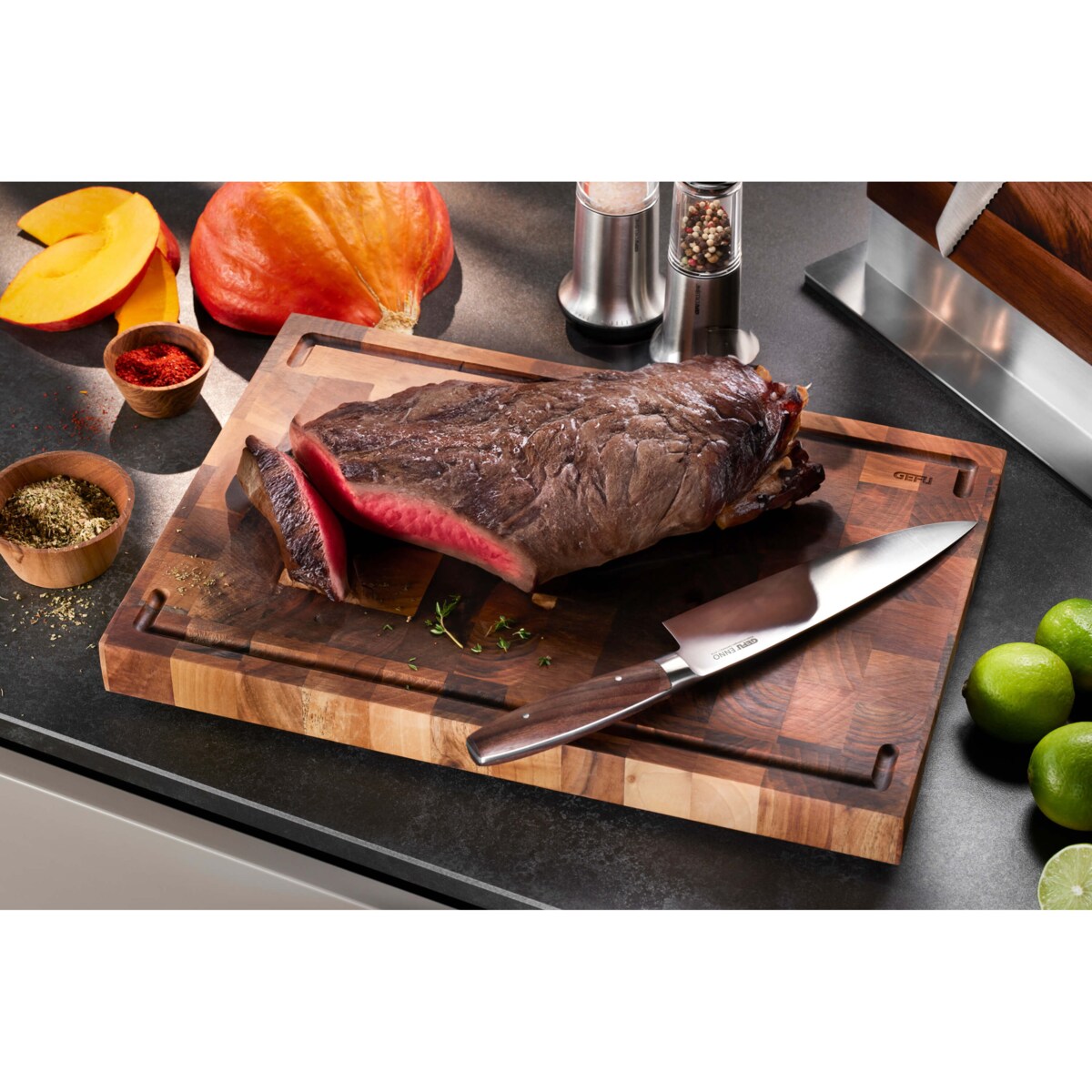 GEFU ENNO Deska z drewna orzechowego 44 x 30 cm