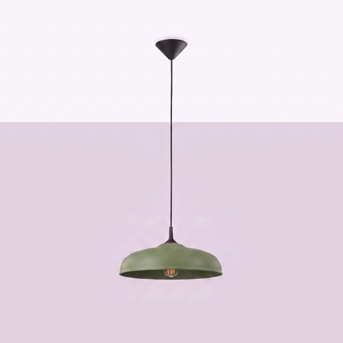 Lampa wisząca GINA zielona oliwka