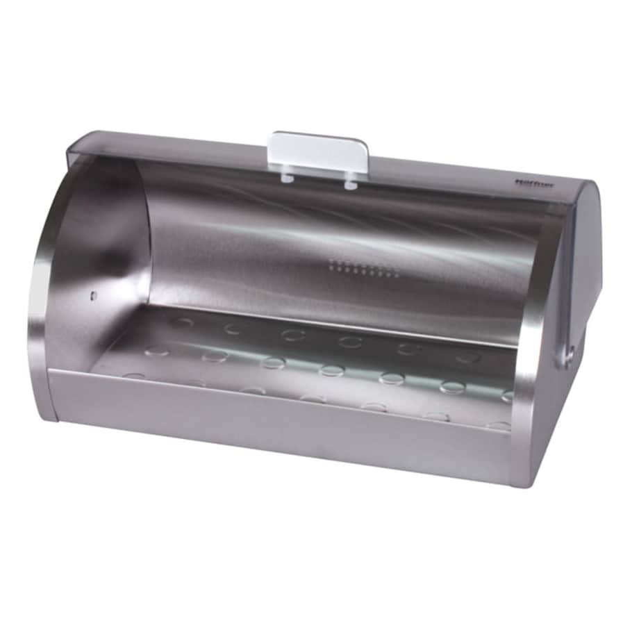 Chlebak stalowo-akrylowy pojemnik na chleb pieczywo bułki KINGHOFF