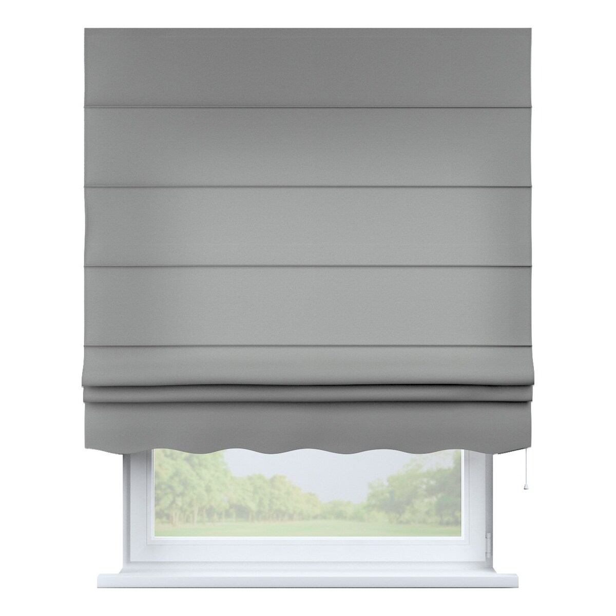 Roleta rzymska Florencja, szary, Loneta