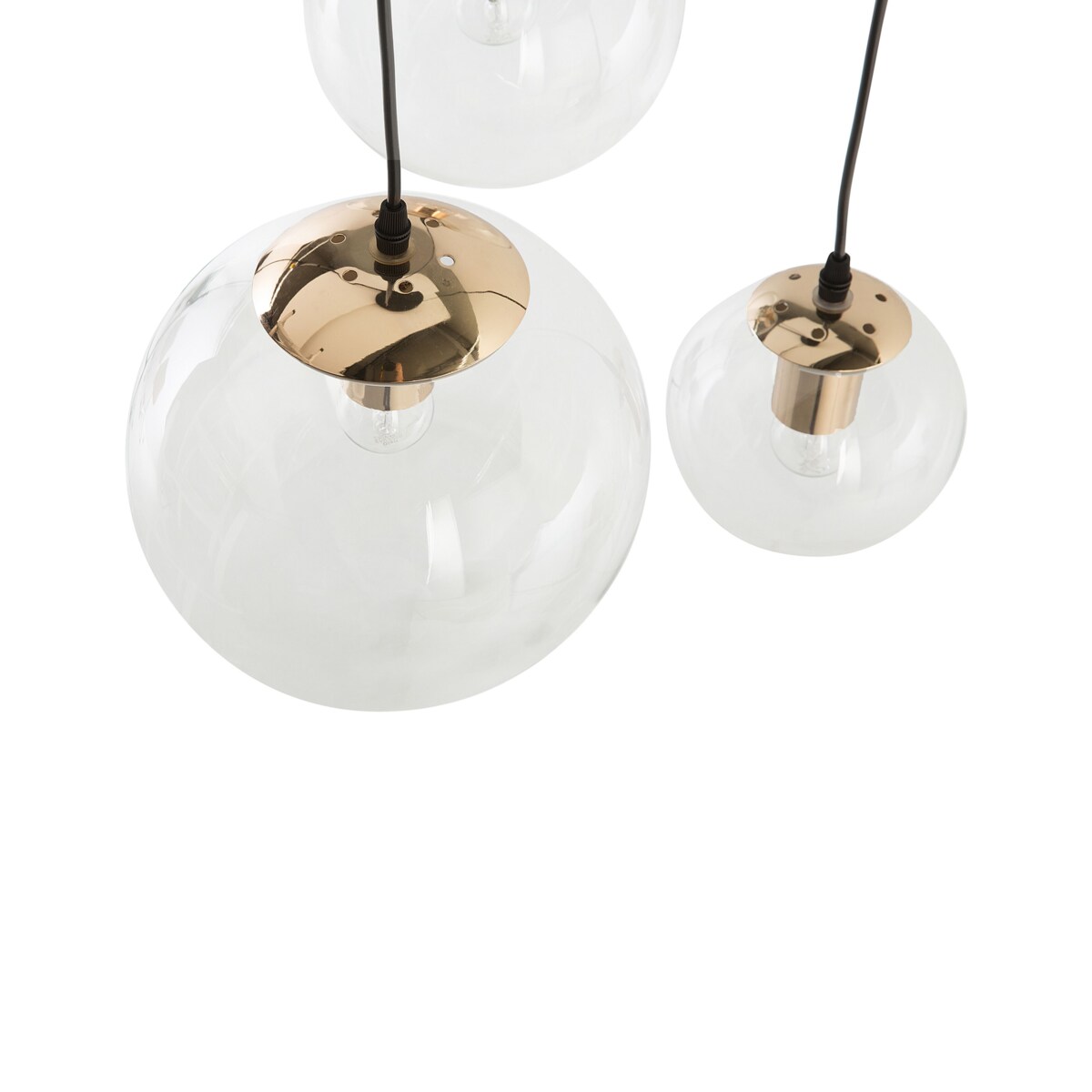 Lampa wisząca LADON Szkło Przezroczysty