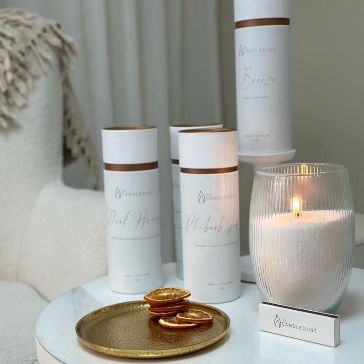 Świeca zapachowa  160g  The Candledust Breeze