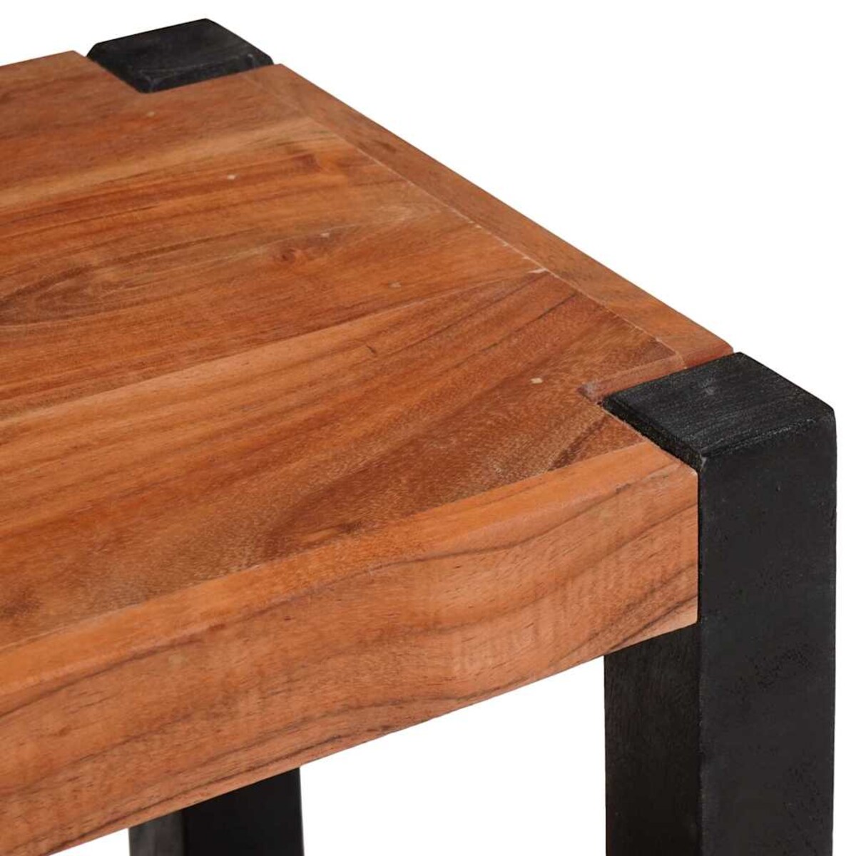 vidaXL Półka na książki Brązowy 50 x 30 x 40 cm Lite drewno akacjowe