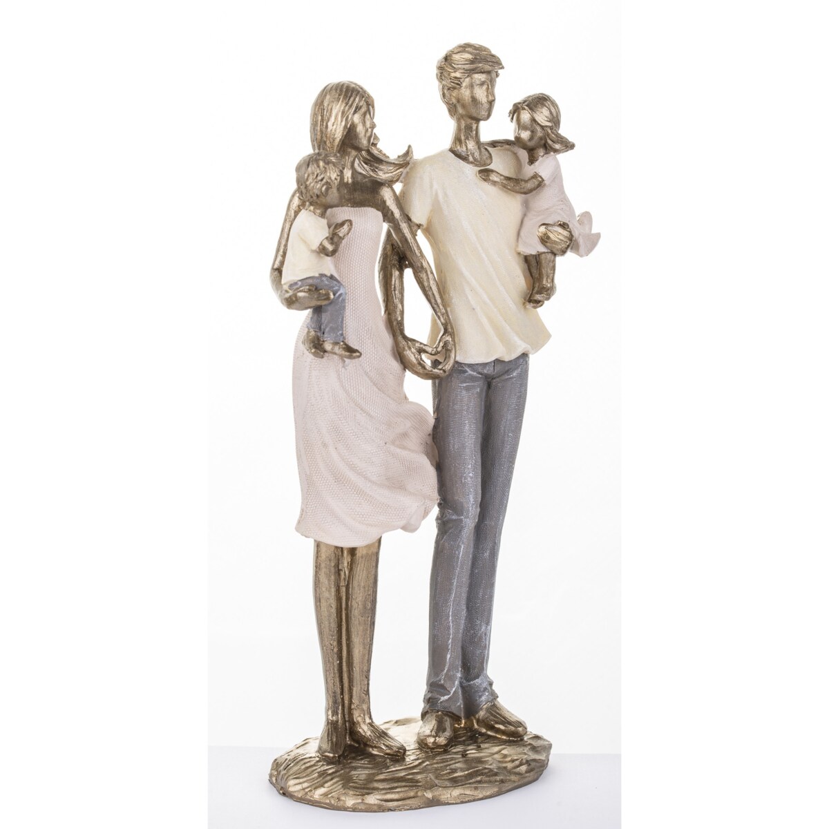 Dekoracja - Figurka młodzi rodzice 26x14x8 cm