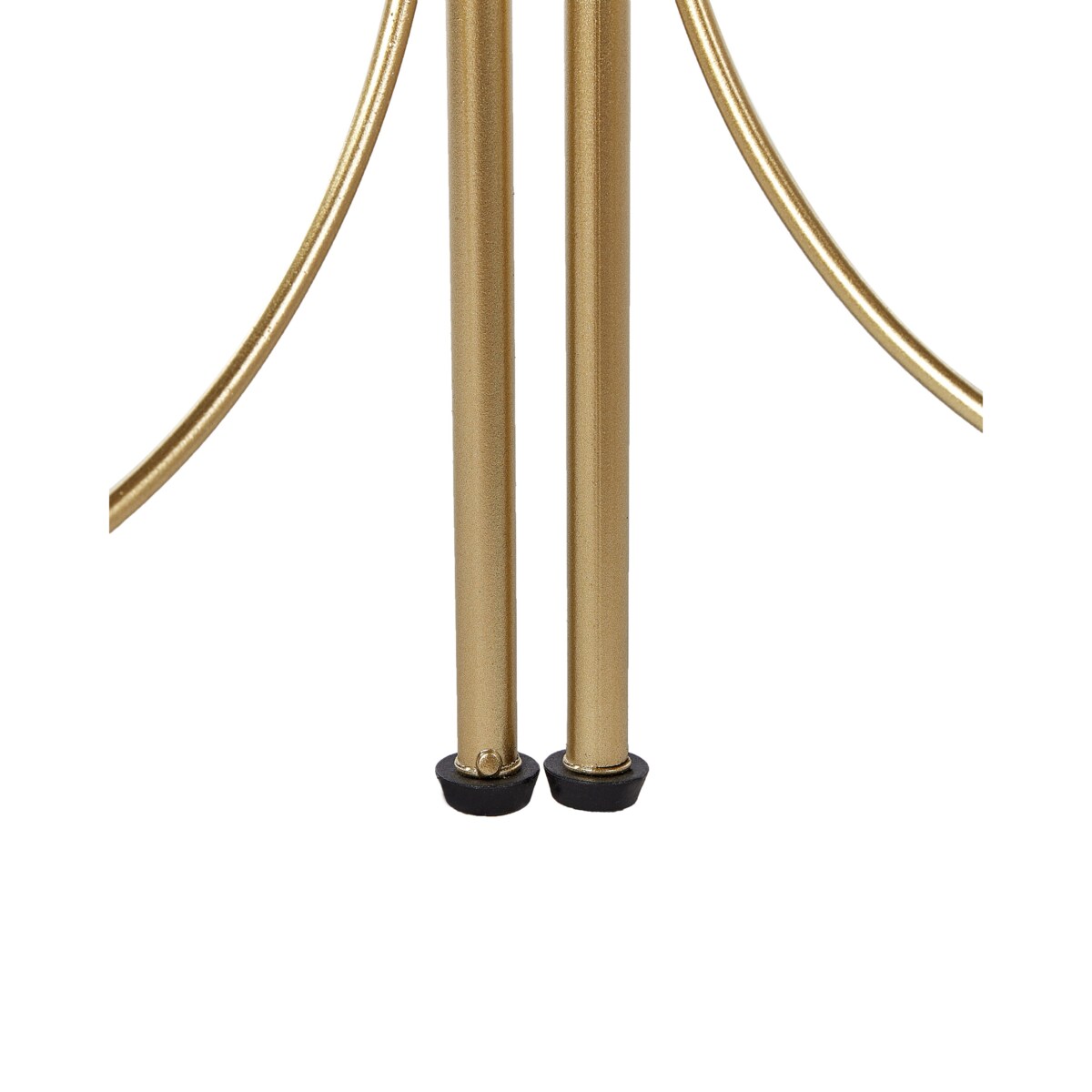 3-panelowy składany parawan pokojowy metalowy 100 x 170 cm złoty TURANIA