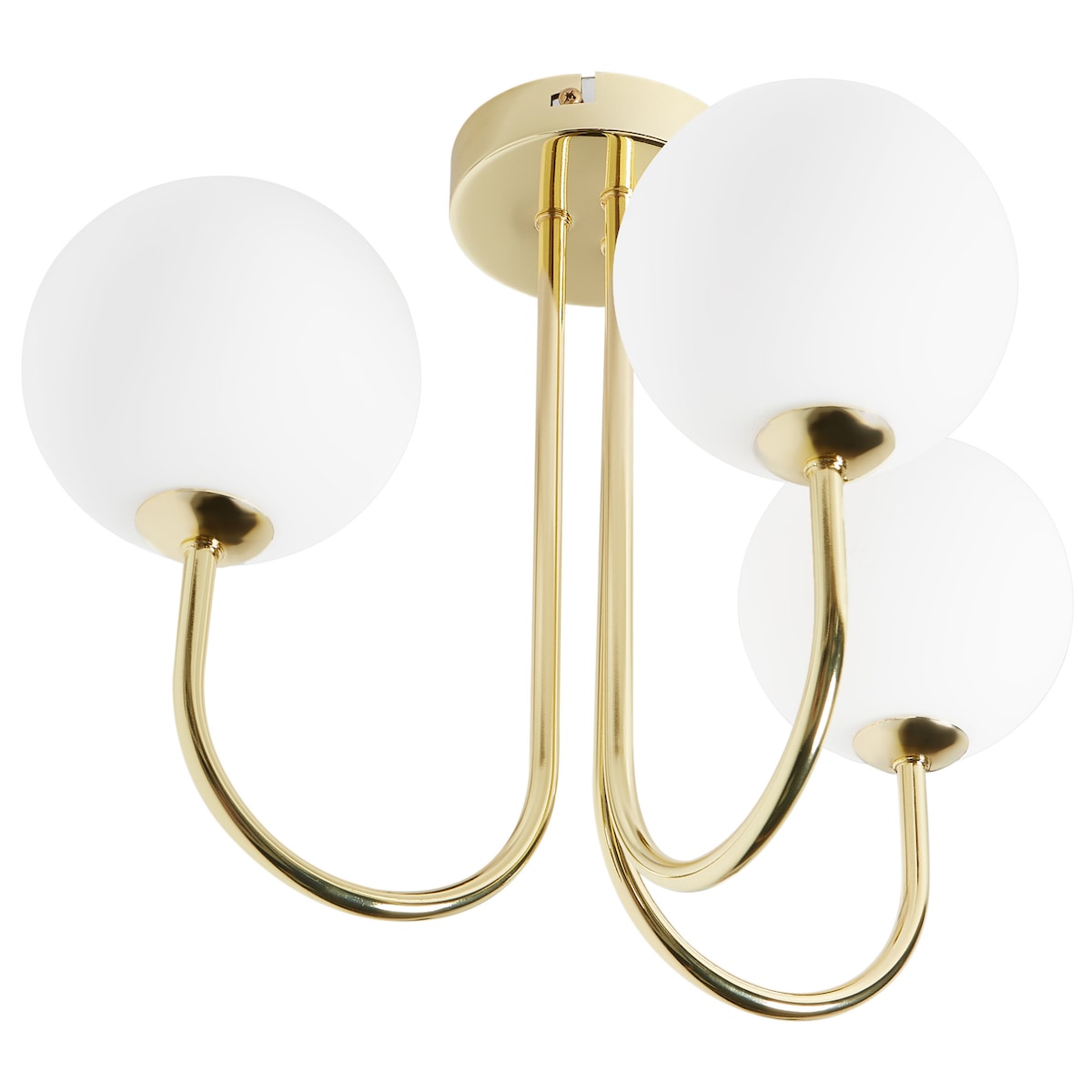 Lampa sufitowa SHIRE Szkło Biały