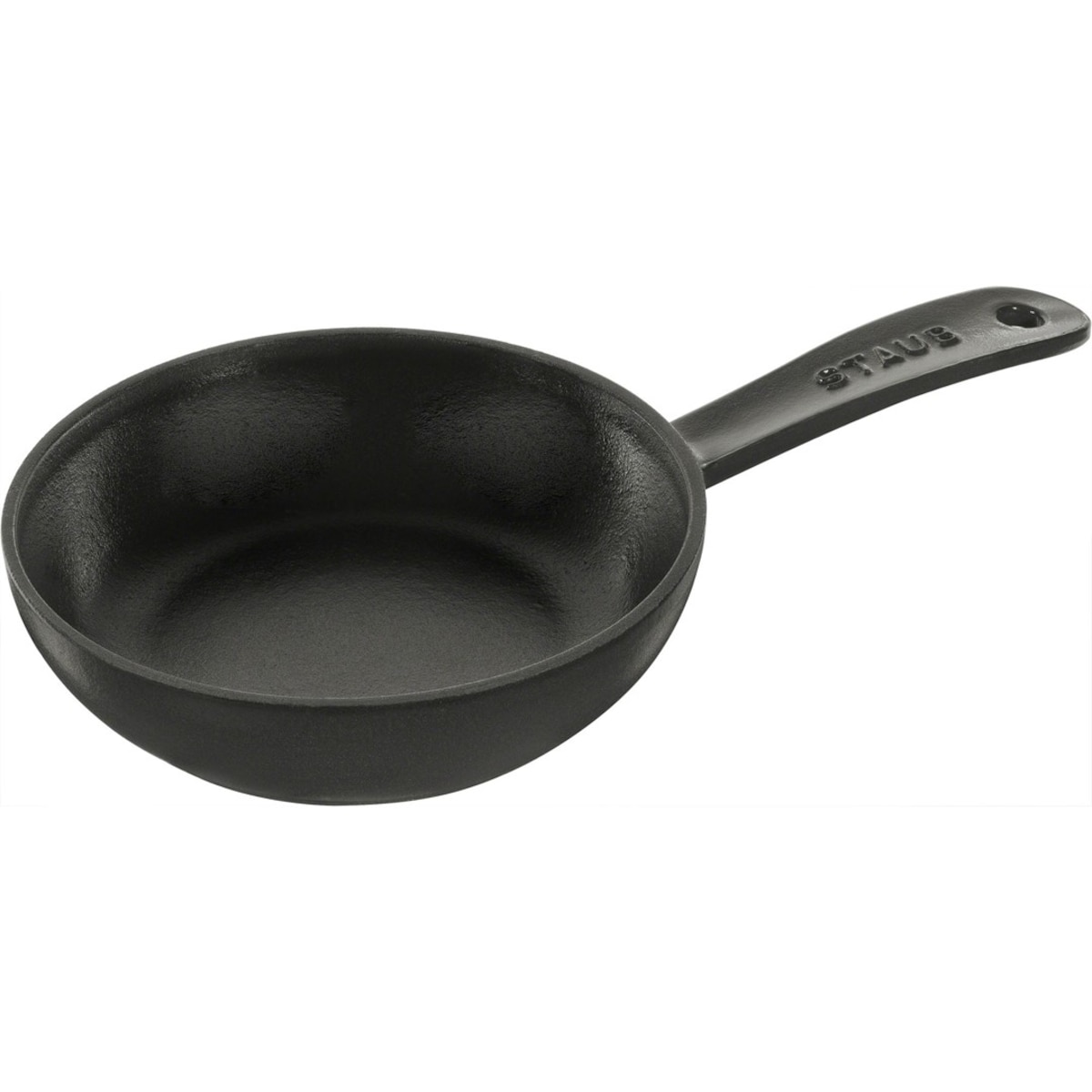 STAUB Patelnia żeliwna 16 cm czarna
