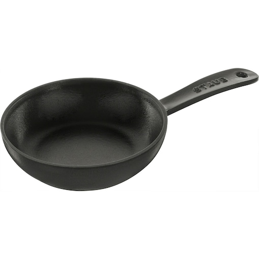 STAUB Patelnia żeliwna 16 cm czarna