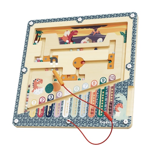 Jaja dinozaura zabawka magnetyczna dla dzieci z rysikiem 36 mies.+ Top Bright