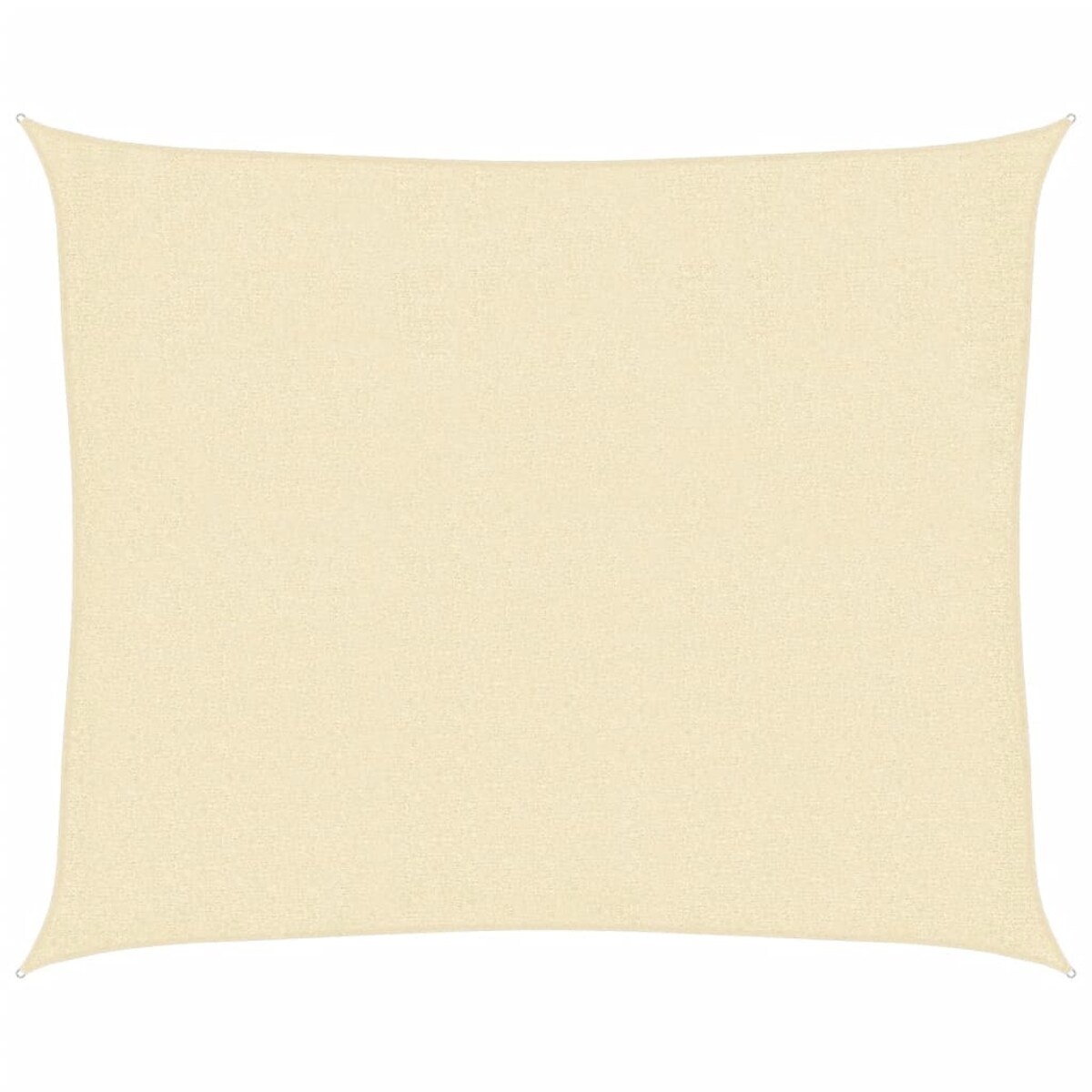 vidaXL Żagiel przeciwsłoneczny, 160 g/m², kremowy, 2,5x3 m, HDPE