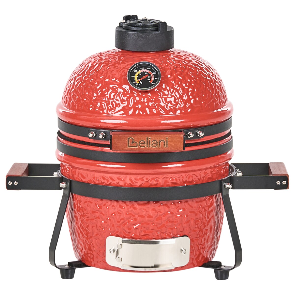 Mini grill węglowy KAMADO Ceramika Czerwony