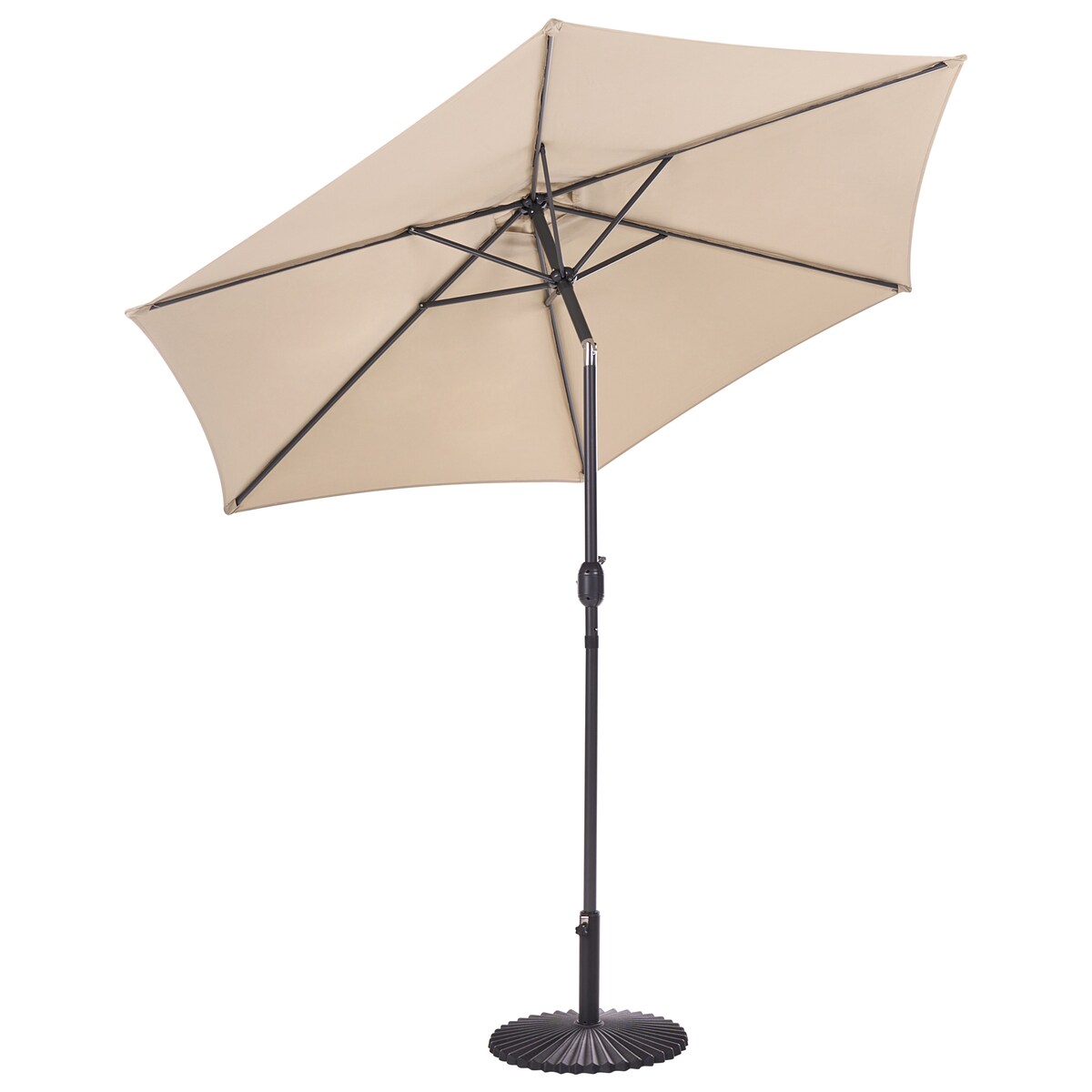 Parasol ogrodowy 266 cm VARESE Beżowy