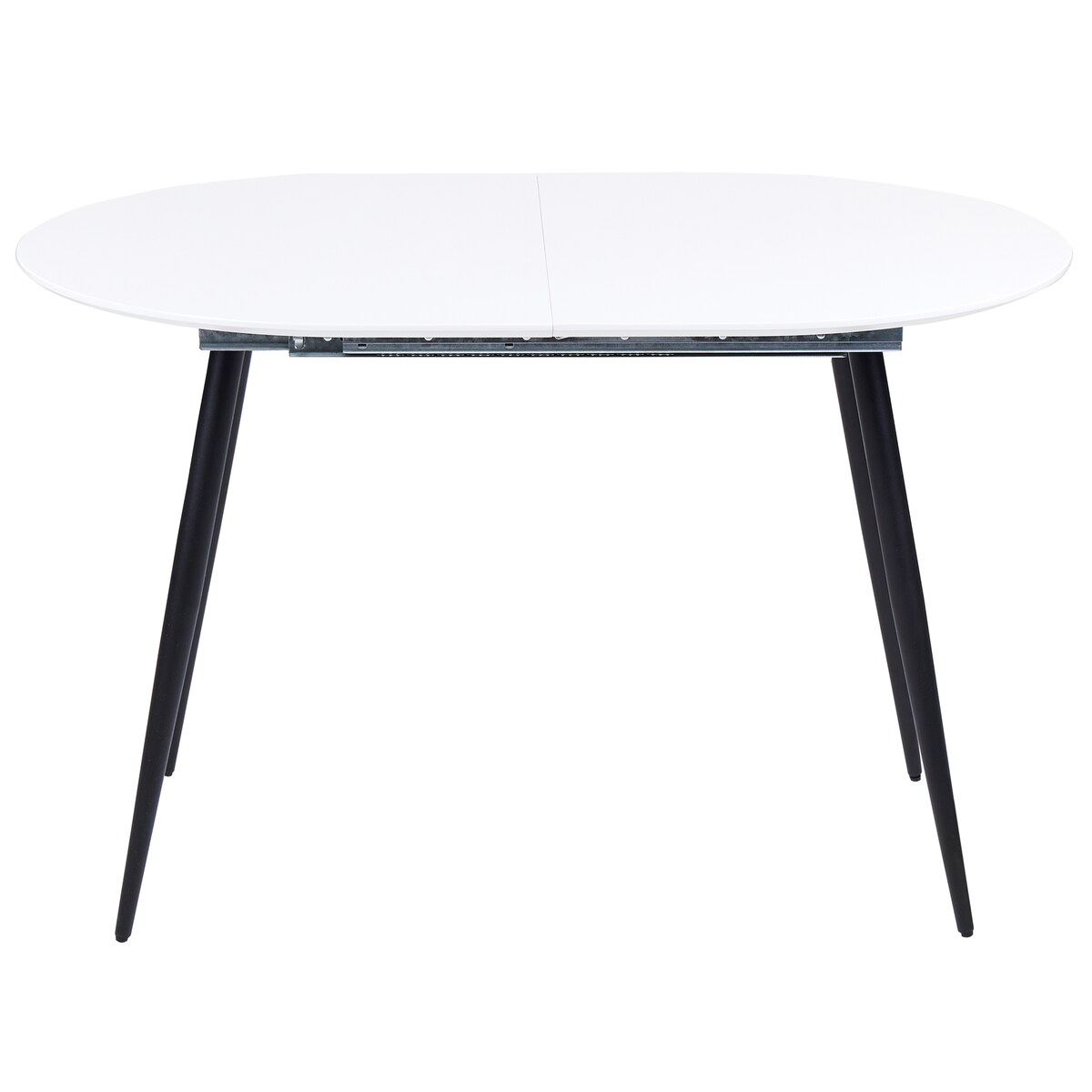 Stół do jadalni rozkładany STAVERTON Biały 120/160 cm 80 cm