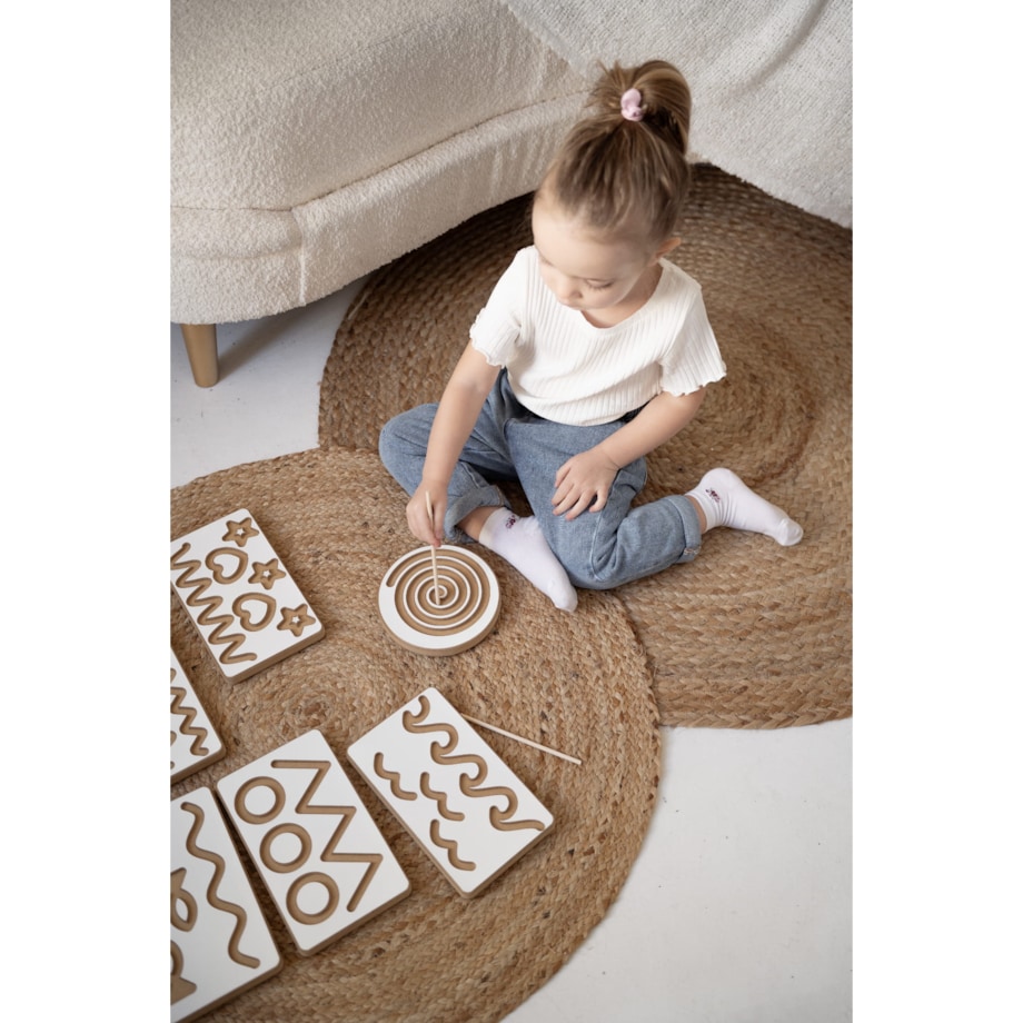 Zestaw 6 tabliczek grafomotorycznych