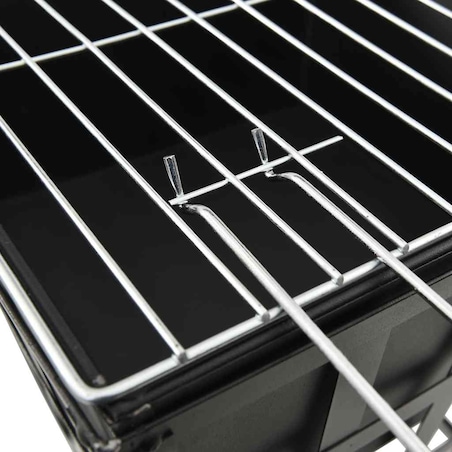 vidaXL Palenisko i grill 2-w-1, 34 x 34 x 48 cm, stal