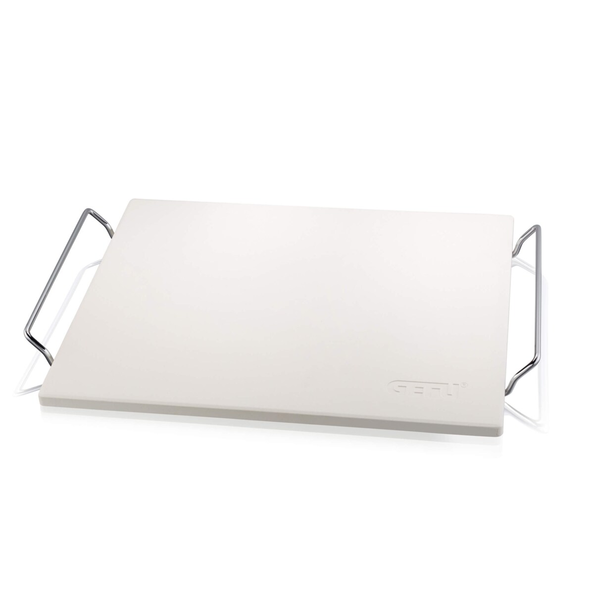 Zestaw: nóż do pizzy + kamień ze stojakiem kwadratowy DARIOSO