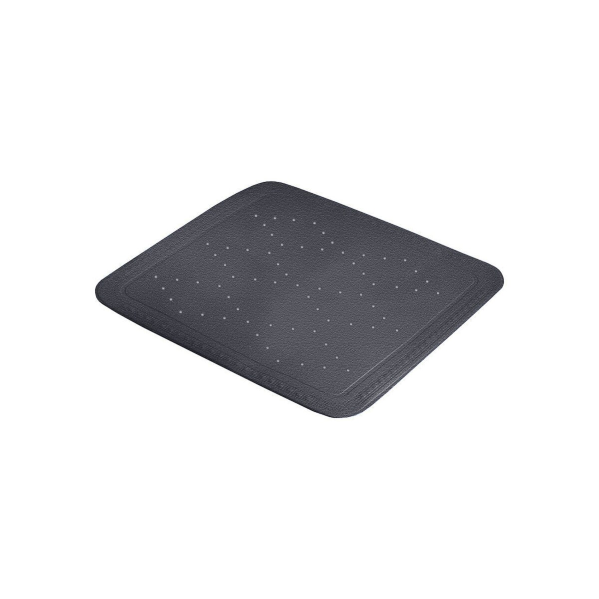 Antypoślizgowa mata kąpielowa Arosa szara, 55x55 cm, Kleine Wolke