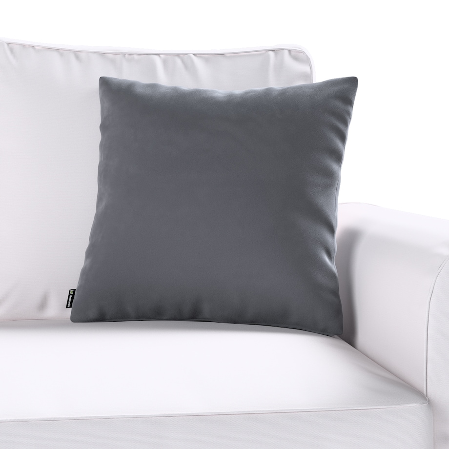 Poszewka Kinga na poduszkę 43x43 grafitowy szary