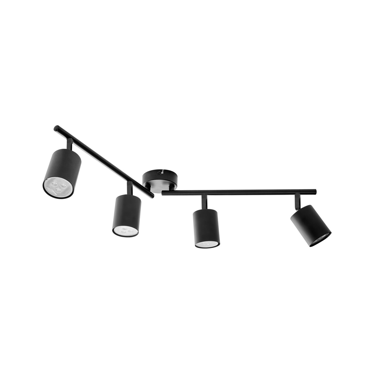 Lampa spot 4-punktowa NYANDO Metal Czarny