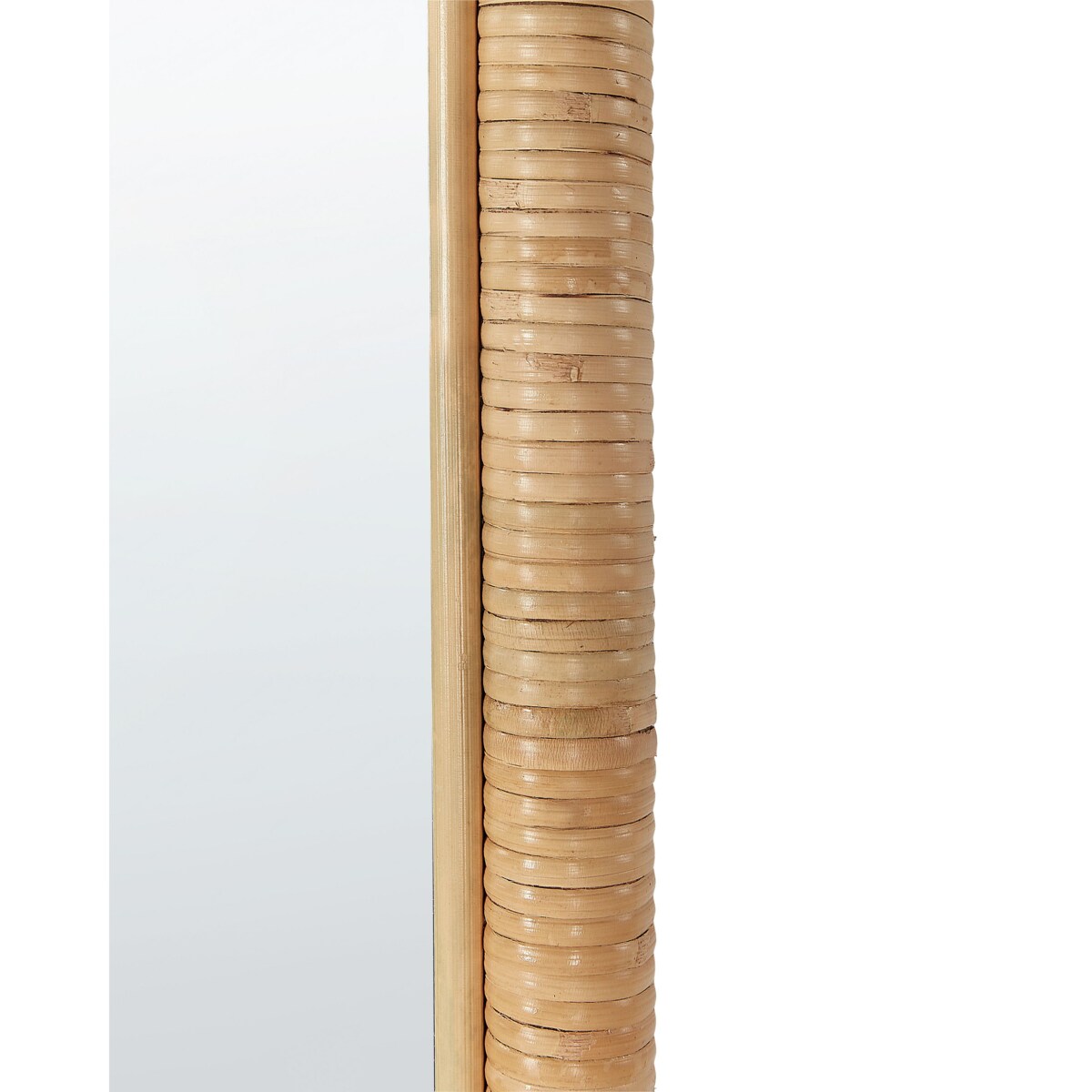 Lustro stojące 150 cm naturalne MALANGE