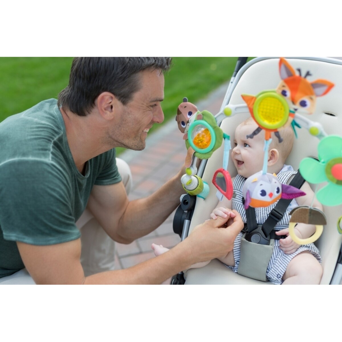 Łuk muzyczny z zabawkami - Leśna Kraina