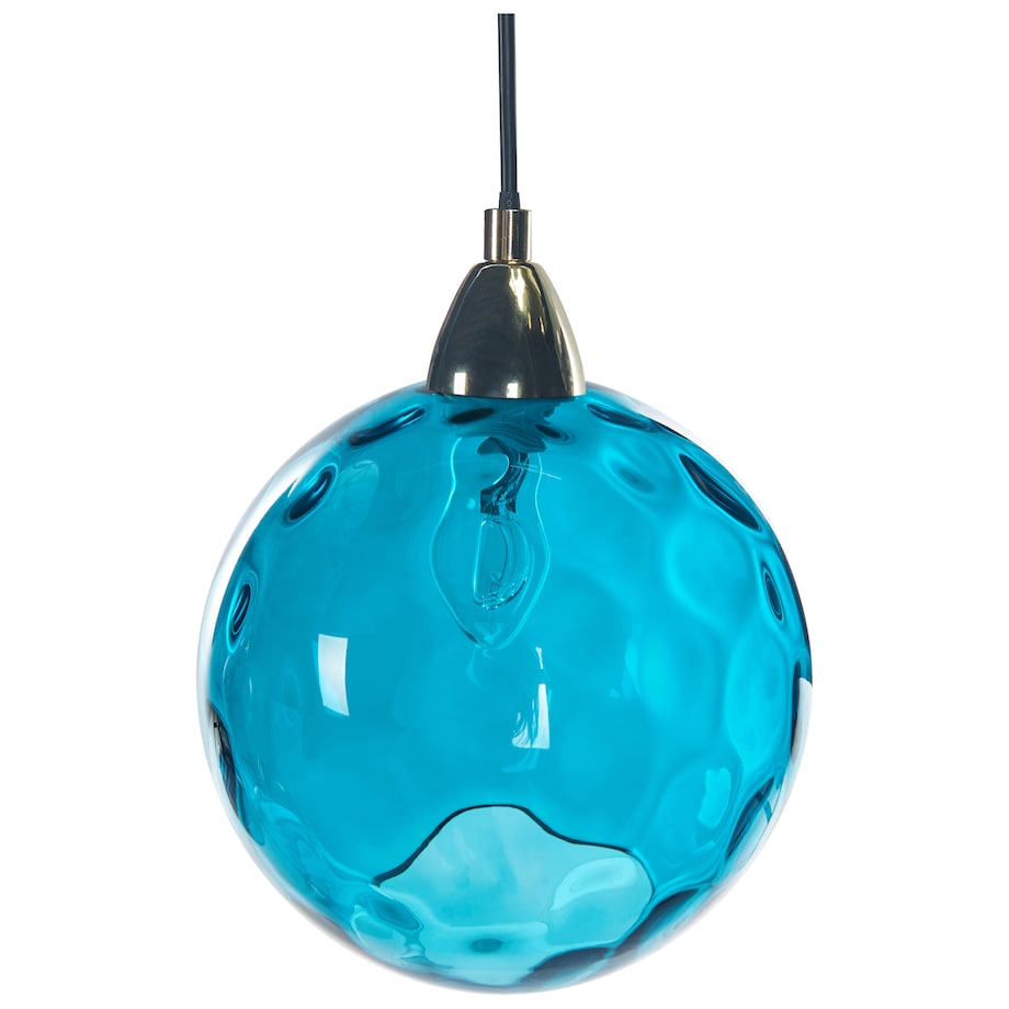 Lampa wisząca PABELLON Szkło Niebieski