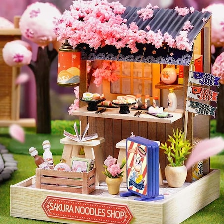 Miniaturowy domek - Japońskie bistro