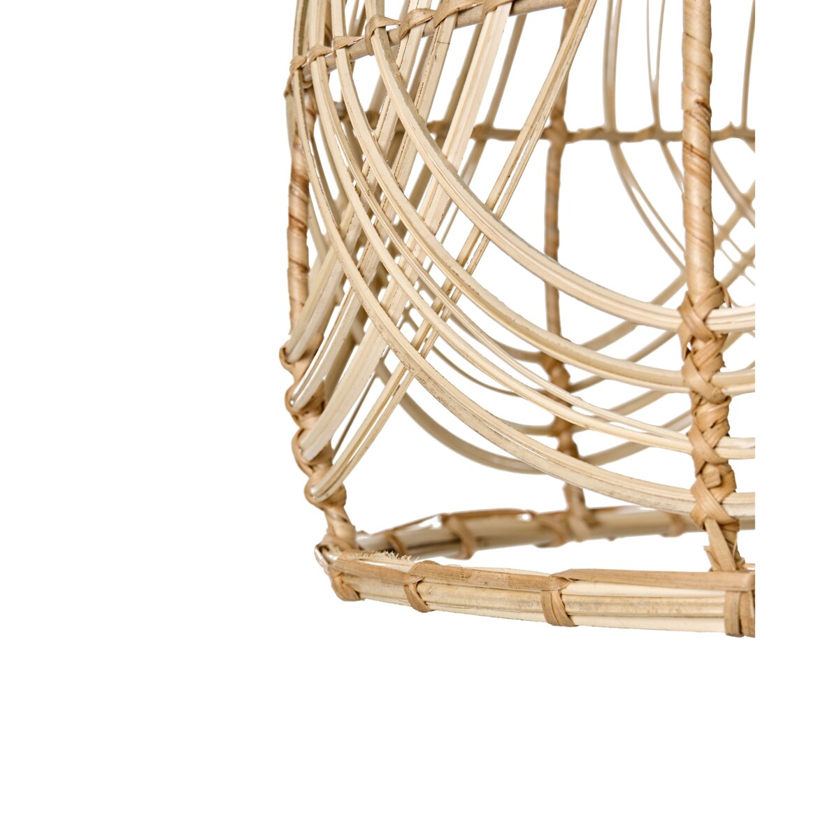 Lampa wisząca POSTRERO Rattan Naturalny