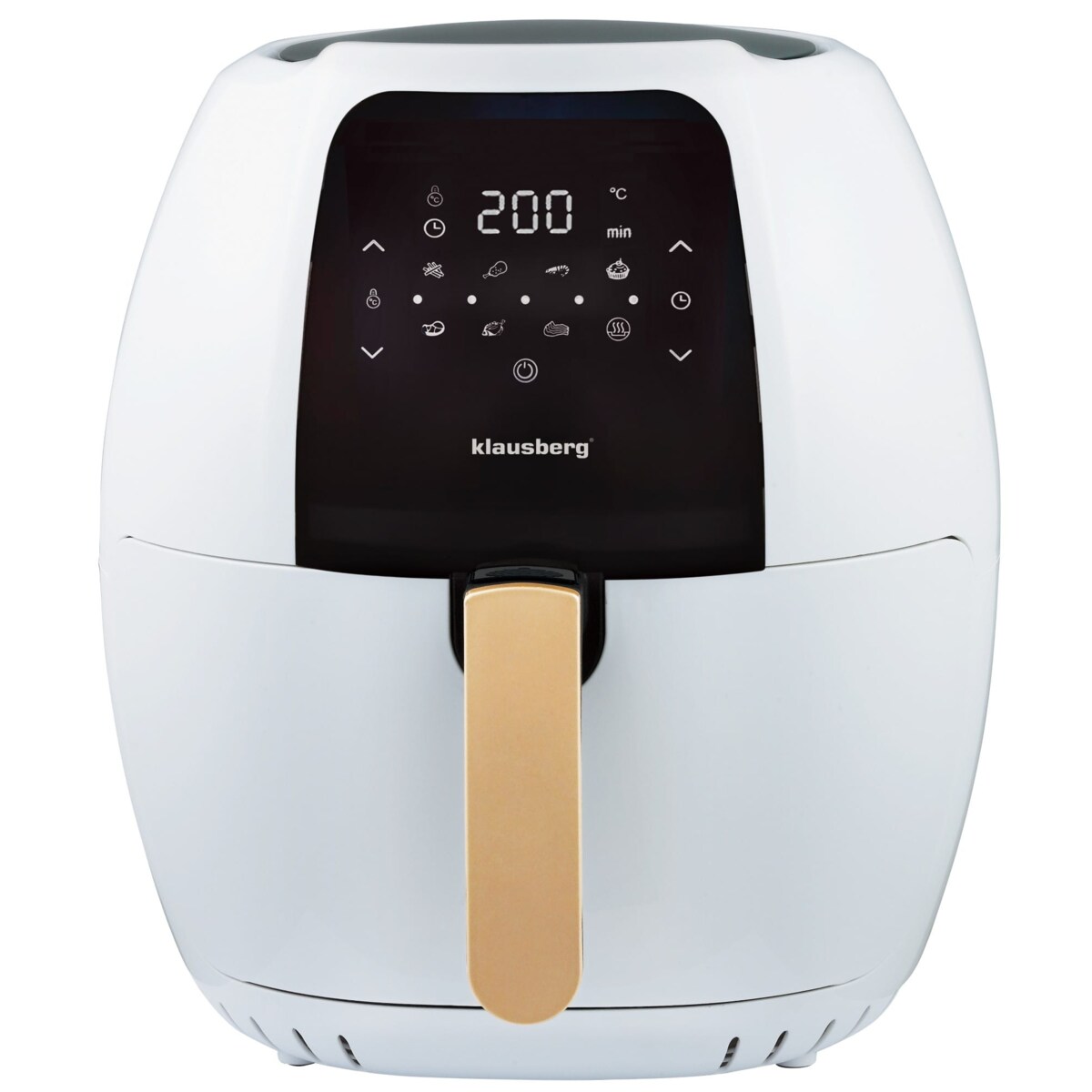 Frytownica beztłuszczowa biała 7.7L 1800W frytkownica KLAUSBERG Air Fryer