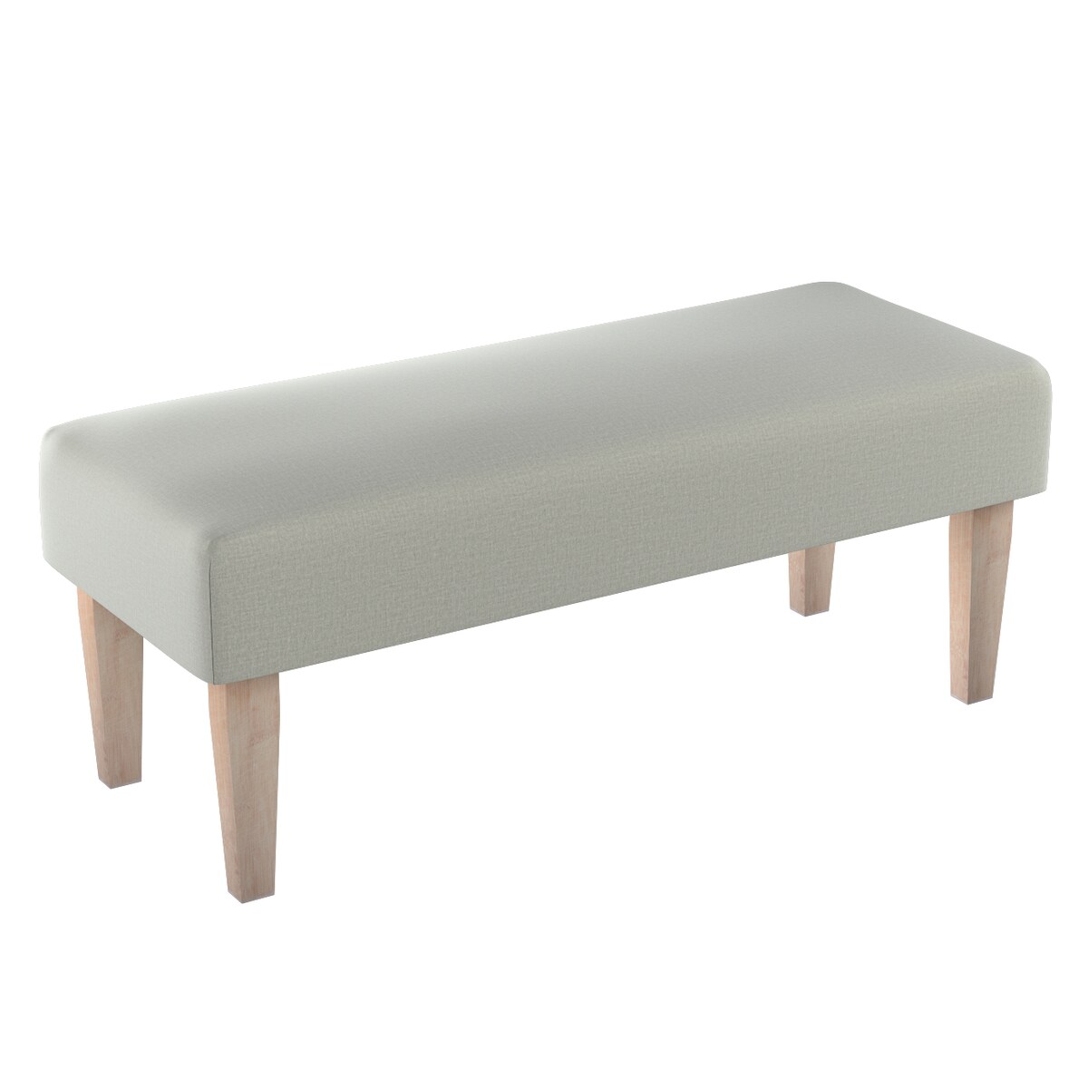Ławka, pastelowo miętowy welwet, 100 x 40 x 40 cm, Ingrid
