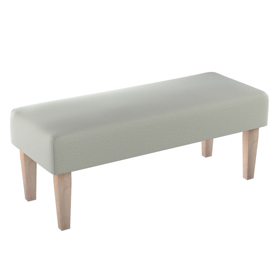 Ławka, pastelowo miętowy welwet, 100 x 40 x 40 cm, Ingrid