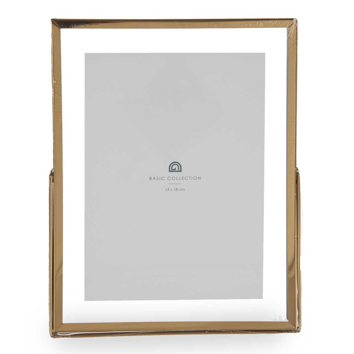 Metalowa ramka na zdjęcie, złota