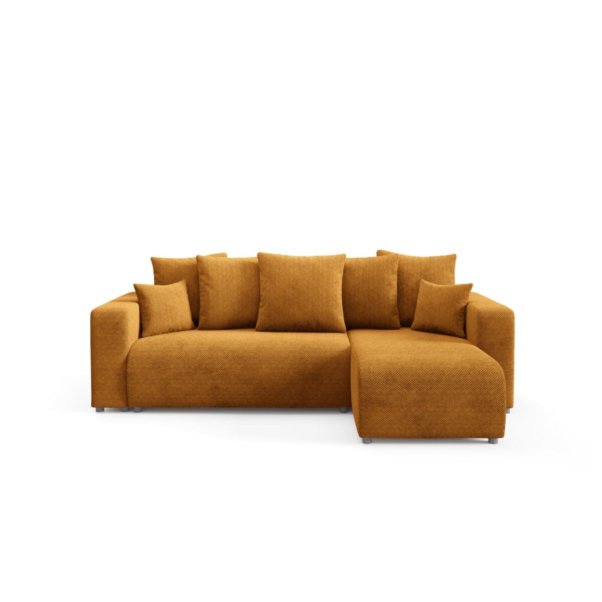 Narożnik EVORA L z pojemnikiem tkanina miękki plusz Kolor: Onega 19