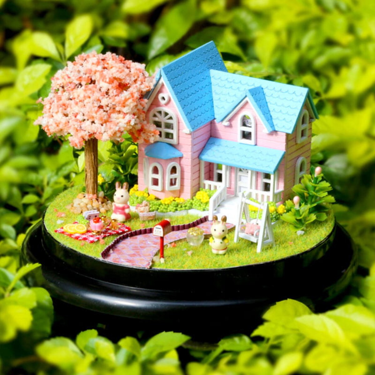 Miniaturowy domek DIY - Siedlisko Magnolia