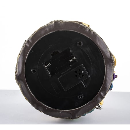 Szklana kula śnieżna z pozytywką 24x19x9 cm LED