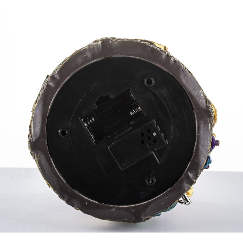 Szklana kula śnieżna z pozytywką 24x19x9 cm LED